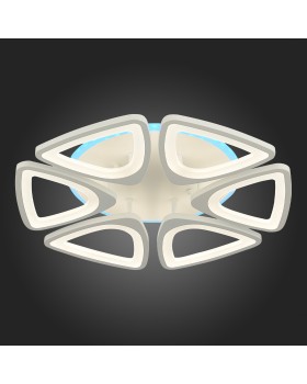 SLE501152-06RGB Светильник потолочный Белый/Белый LED 1*120W RGB 8W 3000-6000K LOBULI-foto8