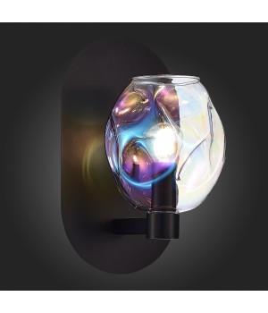 SL1188.401.01 Бра ST-Luce Черный/Радужный E14 1*40W IDESIA-foto6