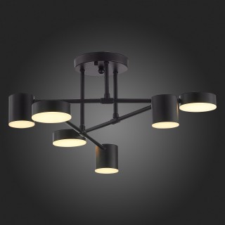 SLE201042-06 Люстра потолочная Черный/Черный LED 6*7W 4000K NOBEL-foto7