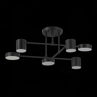 SLE201042-06 Люстра потолочная Черный/Черный LED 6*7W 4000K NOBEL-foto4