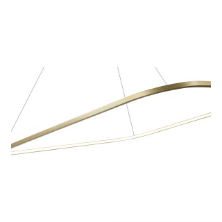 ST610.243.52 Светильник подвесной ST-Luce Золотистый/Белый LED 1*47W 4000K Подвесные светильники-foto3