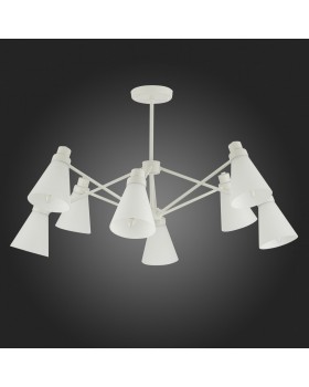 SLE103502-08 Люстра потолочная Белый/Белый E14 8*40W BIANE-foto8