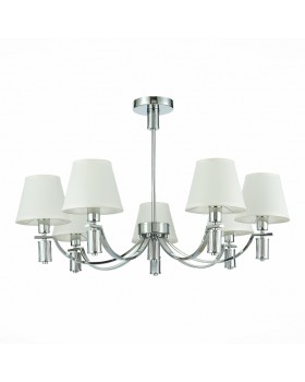 SLE111303-07 Люстра подвесная Хром/Белый E14 7*40W MONZA-foto2