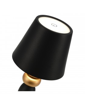 SL1011.414.01 Прикроватная лампа ST-Luce Черный, Золотистый/Черный LED 1*3W 3000-6000K EASE-foto6