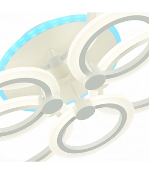 SLE500652-06RGB Светильник потолочный Белый/Белый LED 1*108W RGB 8W 3000-6000K CERINA-foto6