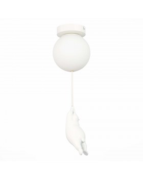 SLE115402-01 Светильник потолочный Белый/Белый G9 1*40W MODENA-foto2