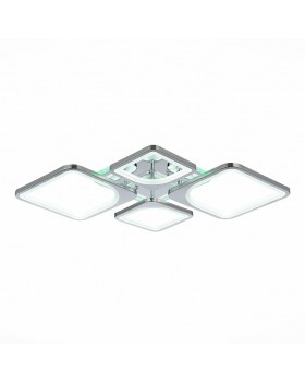 SLE500312-04RGB Светильник потолочный Хром/Белый LED 1*112W RGB 8W 3000-6000K GIURA-foto3