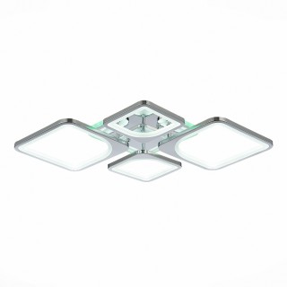 SLE500312-04RGB Светильник потолочный Хром/Белый LED 1*112W RGB 8W 3000-6000K GIURA-foto3