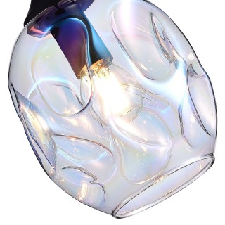 SL1188.403.01 Подвес ST-Luce Черный/Радужный E14 1*40W IDESIA-foto3