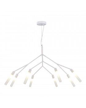 SLE1129-503-08 Светильник подвесной Белый/Белый G9 8*5W KAITO-foto2