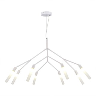 SLE1129-503-08 Светильник подвесной Белый/Белый G9 8*5W KAITO-foto2