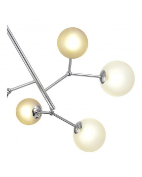 SLE1107-103-06 Светильник подвесной Хром/Белый, Серый G9 6*5W 4000K MALTE-foto3