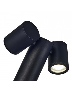 SL9003.405.02 Светильник уличный наземный ST-Luce Черный GU10 2*35W VISIONI-foto4