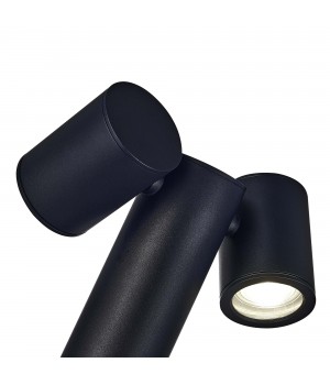 SL9003.405.02 Светильник уличный наземный ST-Luce Черный GU10 2*35W VISIONI-foto4