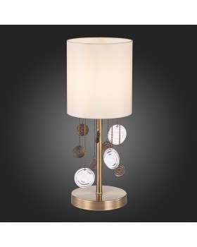 SLE107934-01 Прикроватная лампа Бронза/Бежевый E14 1*40W SEVILLA-foto5