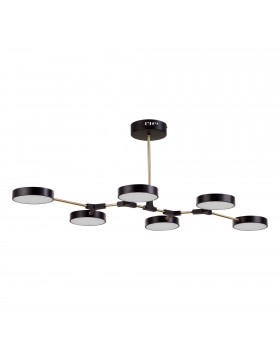 SLE6004-402-06 Светильник потолочный Черный/Черный LED 6*10W MONTA-foto4