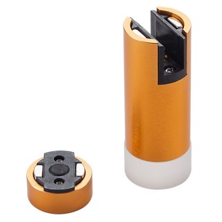 ST812.206.03 Магнитный трековый светильник FARM Золотистый LED 1*3W 3000K 93Lm Ra90 120 IP20 D29xH90 24V FARM-foto5