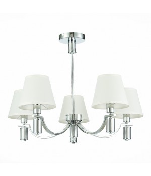 SLE111303-05 Люстра подвесная Хром/Белый E14 5*40W MONZA-foto2