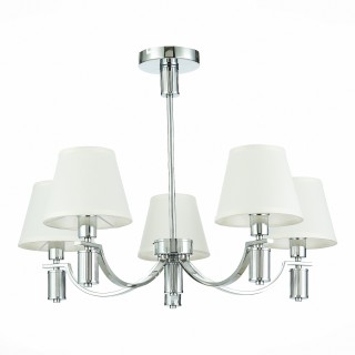 SLE111303-05 Люстра подвесная Хром/Белый E14 5*40W MONZA-foto2