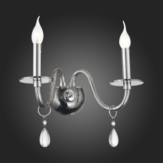 SL1113.401.02 Бра ST-Luce Хром, Дымчатый, Прозрачный E14 2*40W SIEMA-foto8