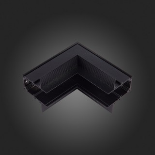 ST007.449.12 Внутренний угол-соединитель для встраиваемого магнитного шинопровода под ГКЛ 12мм ST-Luce Черный SKYLINE 48-foto3