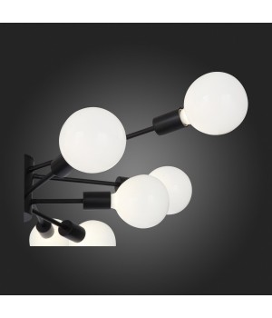 SL419.402.12 Люстра потолочная Черный E27 12*60W ANO-foto7