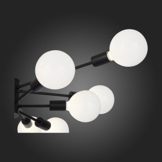 SL419.402.12 Люстра потолочная Черный E27 12*60W ANO-foto7