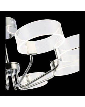 SLE283102-08 Люстра потолочная Хром/Белый LED 8*8W 3000K SOLLA-foto6