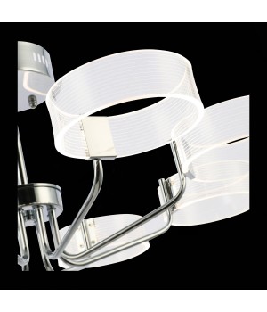 SLE283102-08 Люстра потолочная Хром/Белый LED 8*8W 3000K SOLLA-foto6