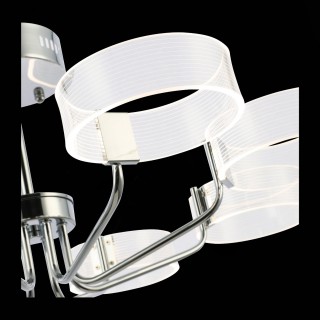 SLE283102-08 Люстра потолочная Хром/Белый LED 8*8W 3000K SOLLA-foto6