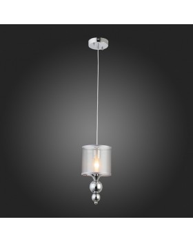 SLE107103-01 Светильник подвесной Хром/Серебристый E27 1*40W PAZIONE-foto5