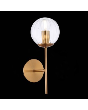 SLE220801-01 Бра Латунь/Прозрачный E14 1*40W ANDRIA-foto3