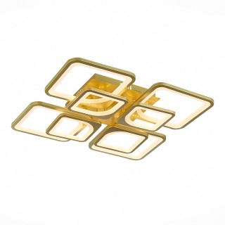 SLE500422-08 Светильник потолочный Золотистый/Белый LED 1*224W 3000-6000K VALIA-foto2