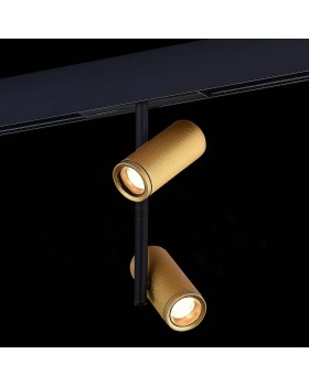 ST808.236.16 Магнитный трековый светильник Золотистый LED 1*16W 3000K 1 100Lm Ra>90 36° IP20 D45xH240 48VV SKYLINE 48-foto4