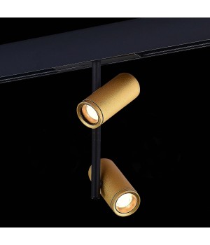 ST808.236.16 Магнитный трековый светильник Золотистый LED 1*16W 3000K 1 100Lm Ra>90 36° IP20 D45xH240 48VV SKYLINE 48-foto4