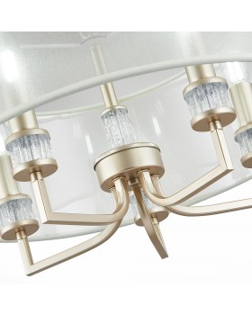 SLE107513-05 Люстра подвесная Золотистый/Шампань E14 5*40W MANILA-foto11