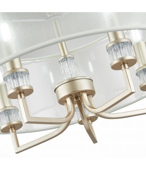 SLE107513-05 Люстра подвесная Золотистый/Шампань E14 5*40W MANILA-foto11