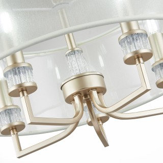 SLE107513-05 Люстра подвесная Золотистый/Шампань E14 5*40W MANILA-foto11