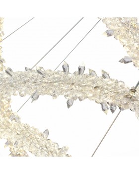 SL6105.203.03 Люстра подвесная ST-Luce Золотистый/Прозрачный LED 1*160W 3000 - 6500K Lucchero-foto8