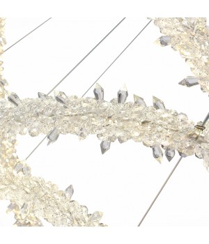 SL6105.203.03 Люстра подвесная ST-Luce Золотистый/Прозрачный LED 1*160W 3000 - 6500K Lucchero-foto8