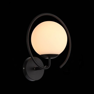 SL418.401.01 Бра Черный/Белый E27 1*60W GALIO-foto4