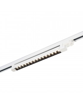 ST662.536.15 Св-к трек. Белый LED 1*15W 3000K 1 200Lm Ra>90 48° IP20 L535xW33xH73 165-265V Трехфазная трековая система