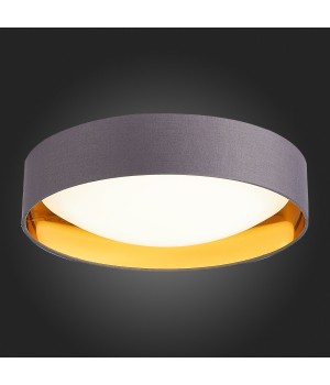 SLE201112-01 Светильник потолочный Серый, Золото/Белый LED 1*24W 4000K ORBIO-foto5