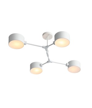 SLE183502-04 Люстра потолочная Белый/Белый E14 4*60W GIMENTO-foto2