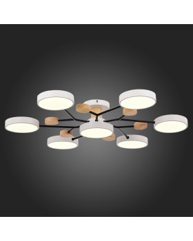 SLE6006-502-07 Светильник потолочный Белый/Белый LED 7*12W 3000K/4500K/6000K FAEMA-foto7