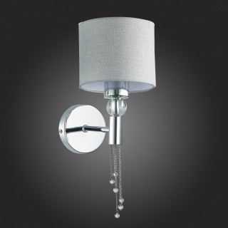 SLE105171-01 Светильник настенный Хром/Серый E27 1*60W PRIMMA-foto6