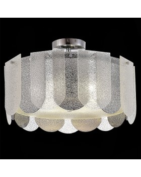 SLE1125-102-06 Светильник потолочный Хром/Прозрачно-Дымчатый E14 6*40W ERZO-foto4