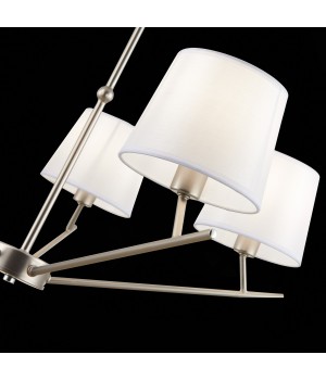 SLE300102-05 Светильник потолочный Никель/Белый E14 5*40W DENICE-foto6