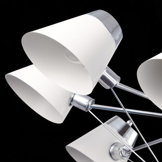 SLE155802-08 Люстра потолочная Хром/Белый E14 8*40W VARIO-foto9