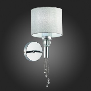 SLE105171-01 Светильник настенный Хром/Серый E27 1*60W PRIMMA-foto5